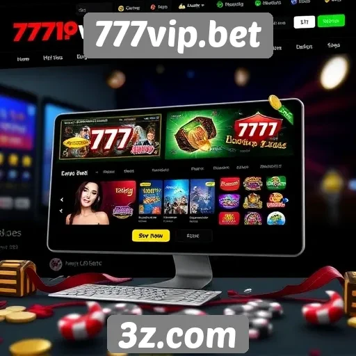 Acessibilidade e usabilidade do site 777vip.bet