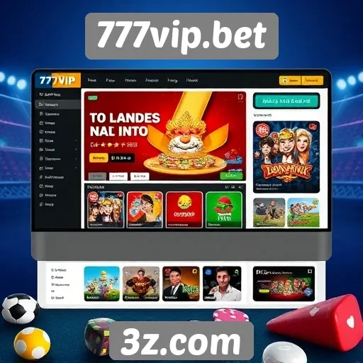 Interface e usabilidade do 777vip.bet para jogadores